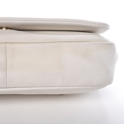 Chanel Calfskin Metal Mosaic Flap White 11 of 17