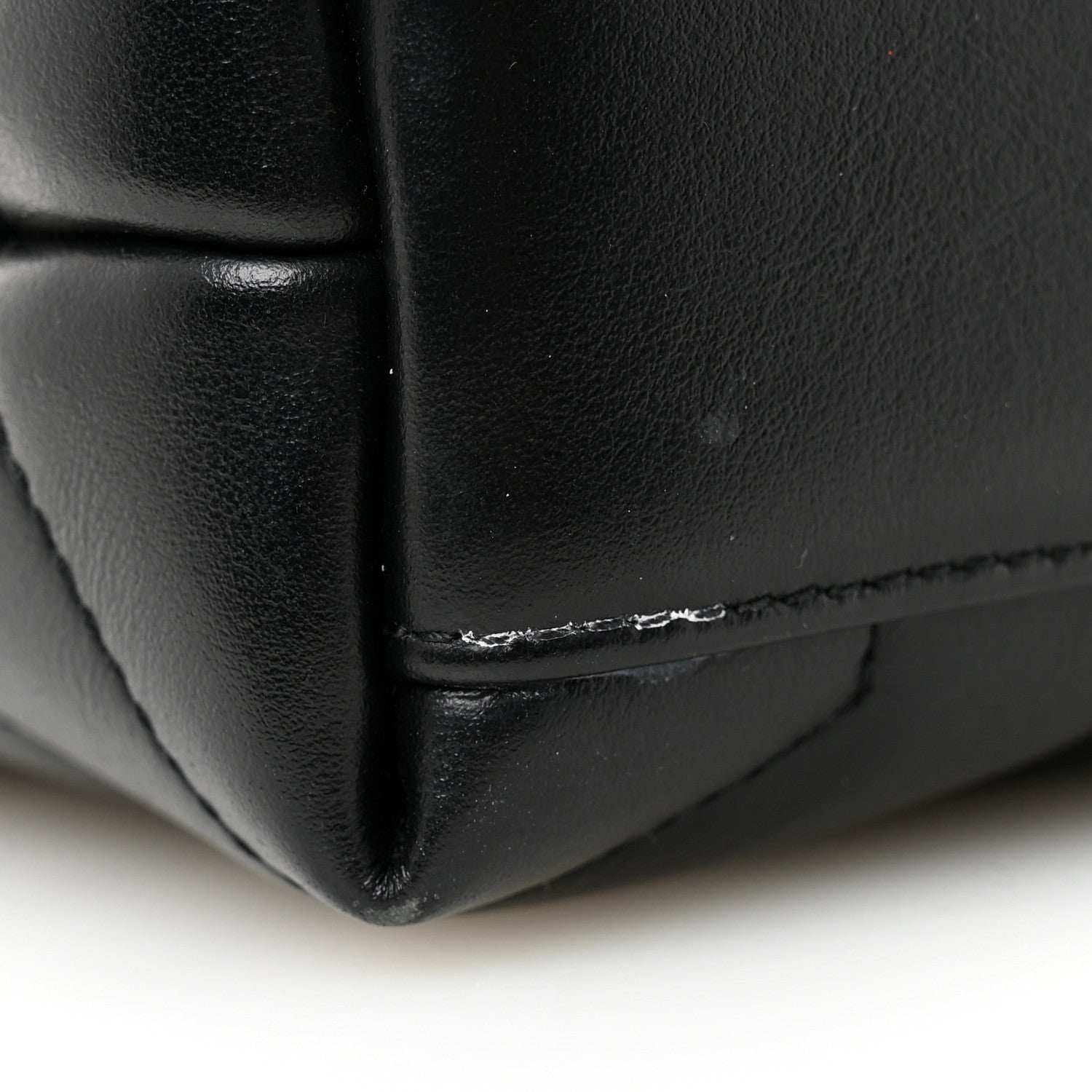 Saint Laurent Calfskin Y Quilted Monogram Monochrome Toy Loulou Crossbody Bag Black 11 of 11