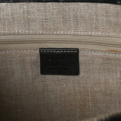 Gucci Soft Microguccissima Medium Zippered Satchel Black 6 of 17