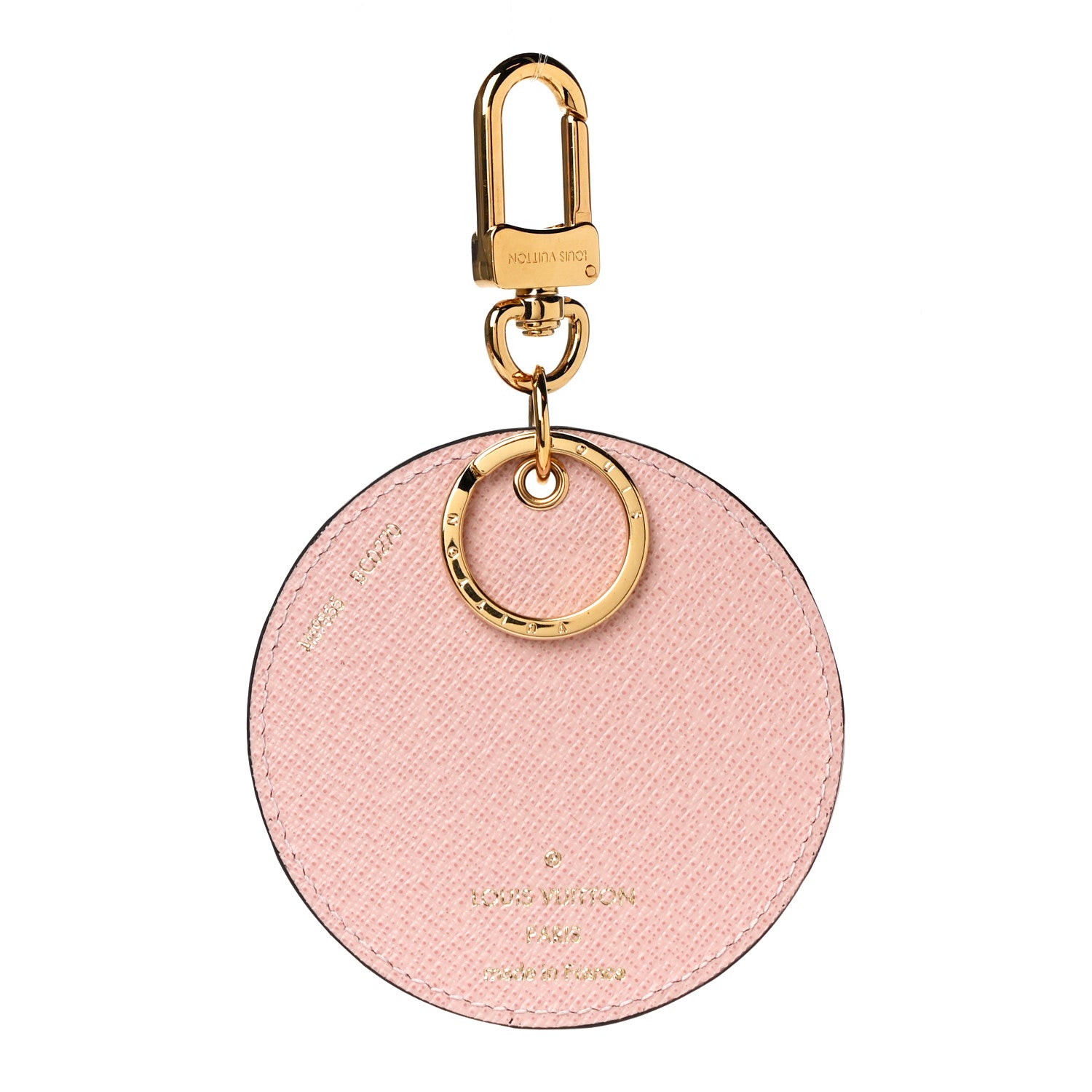 Louis Vuitton Monogram 2020 Christmas Animation Big Wheel Bag Charm Key Ring Rose Ballerine 3 of 5