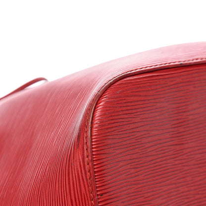 Louis Vuitton Epi Petit Noe Castillan Red 9 of 19