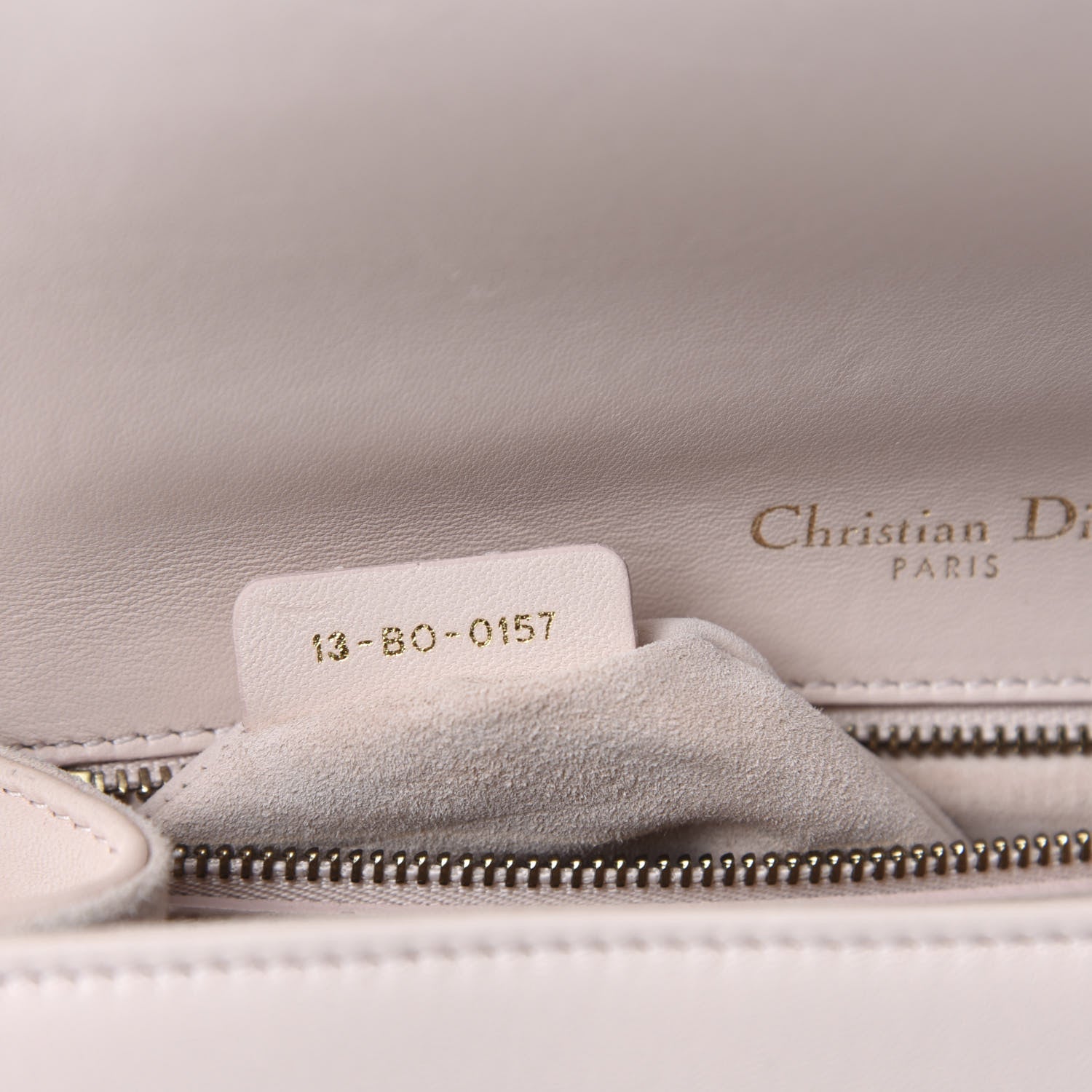 Christian Dior Lambskin Studded Small Diorama Flap Bag Light Pink 10 of 12