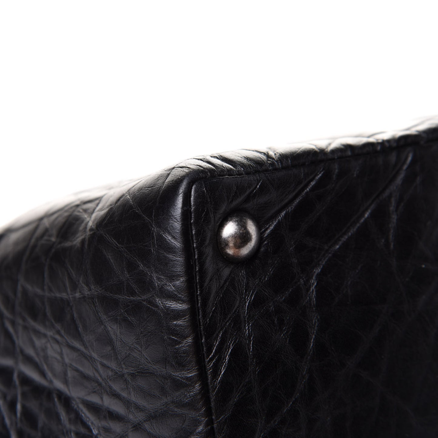 Calfskin Small Shopping In Moscow Tote Black