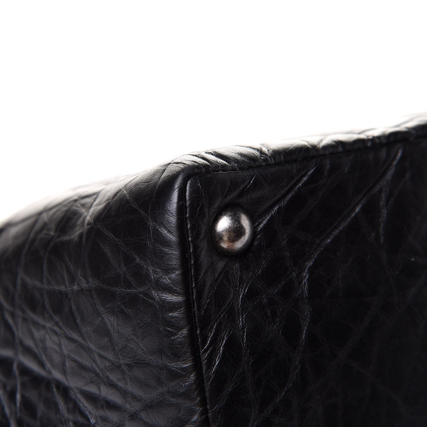 Chanel Calfskin Small Shopping In Moscow Tote Black 10 of 11