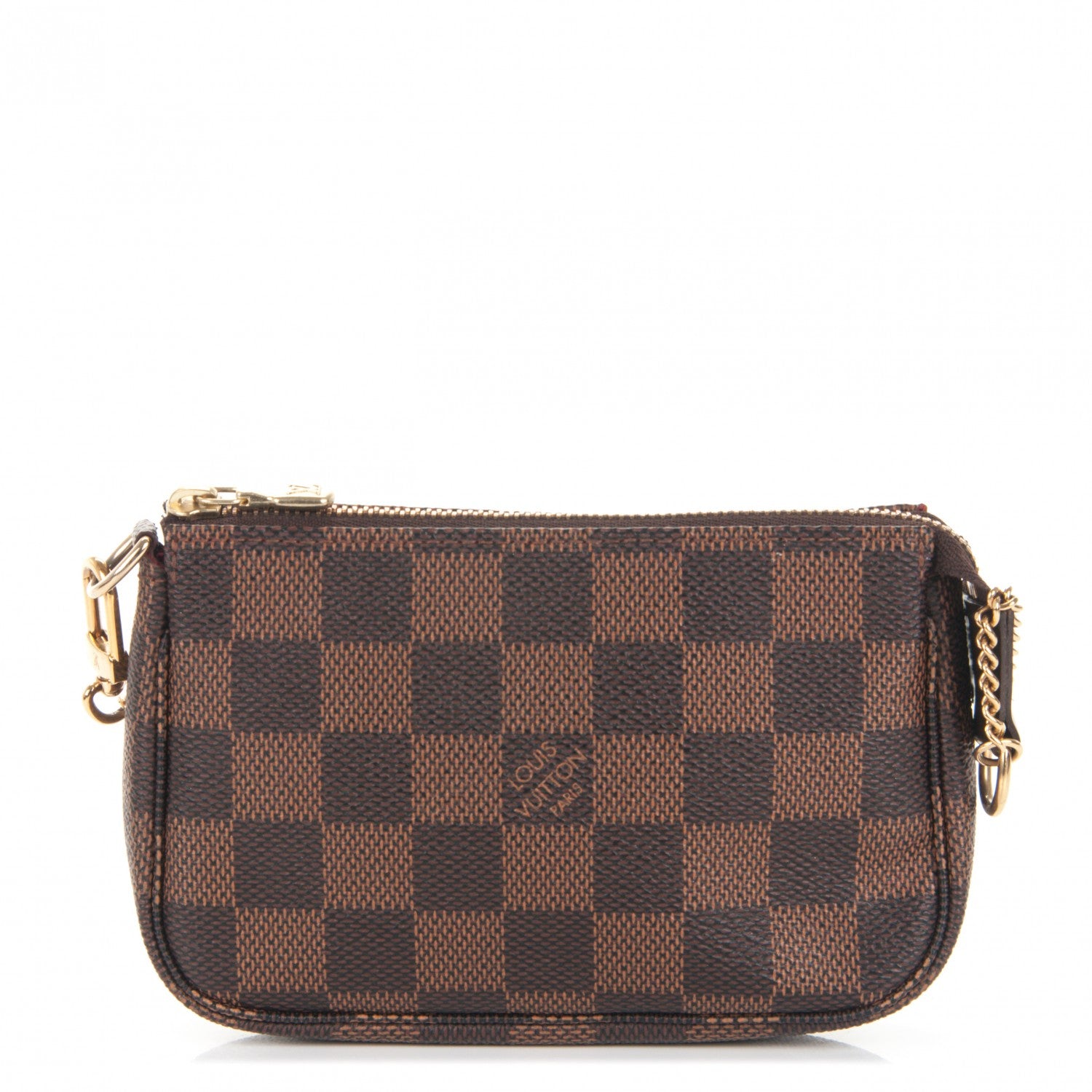 Louis Vuitton Damier Ebene Mini Pochette Accessories 1 of 7