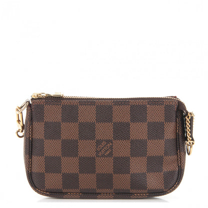Louis Vuitton Damier Ebene Mini Pochette Accessories 1 of 7