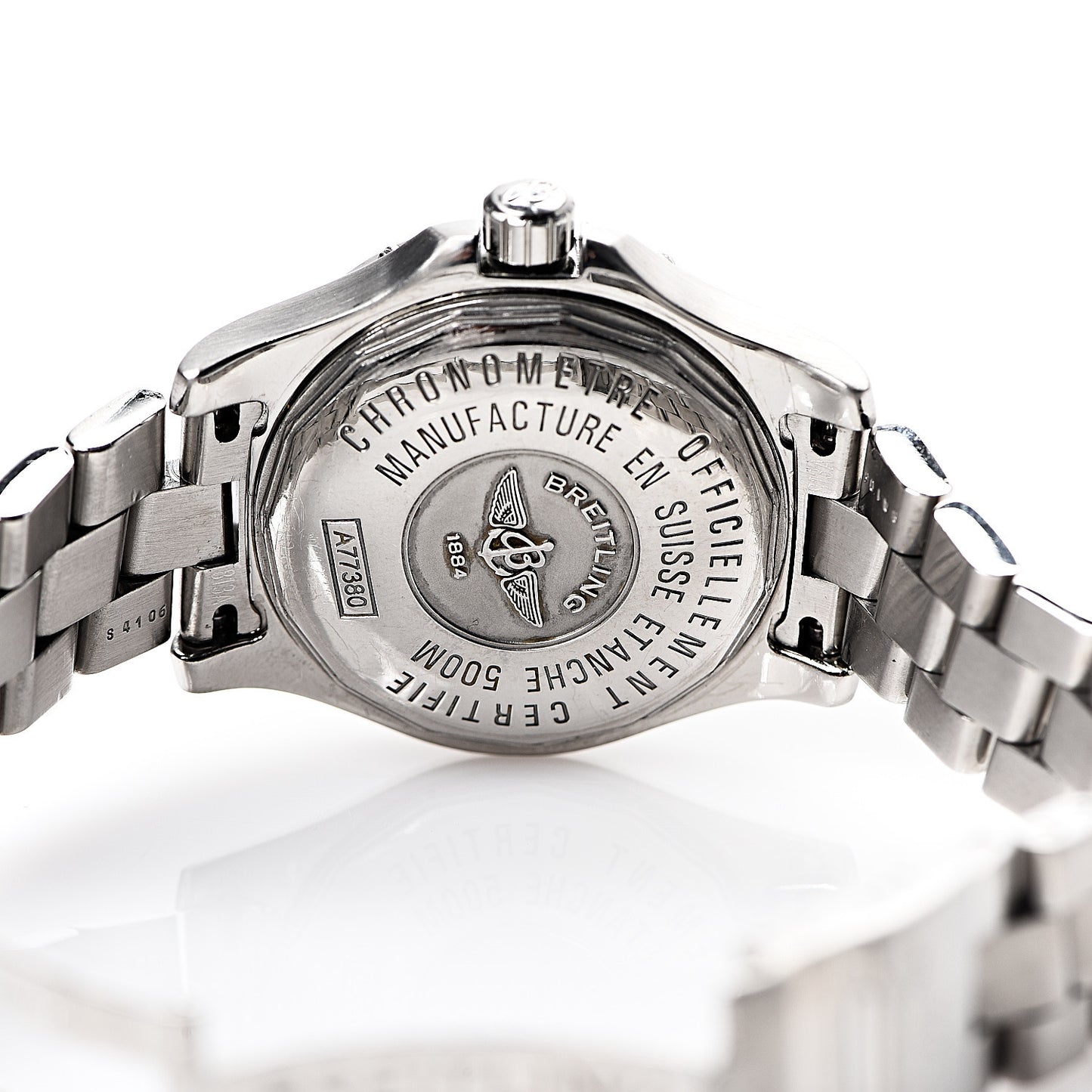 Stainless Steel Diamond 33mm Colt Oceane Quartz Watch A77380