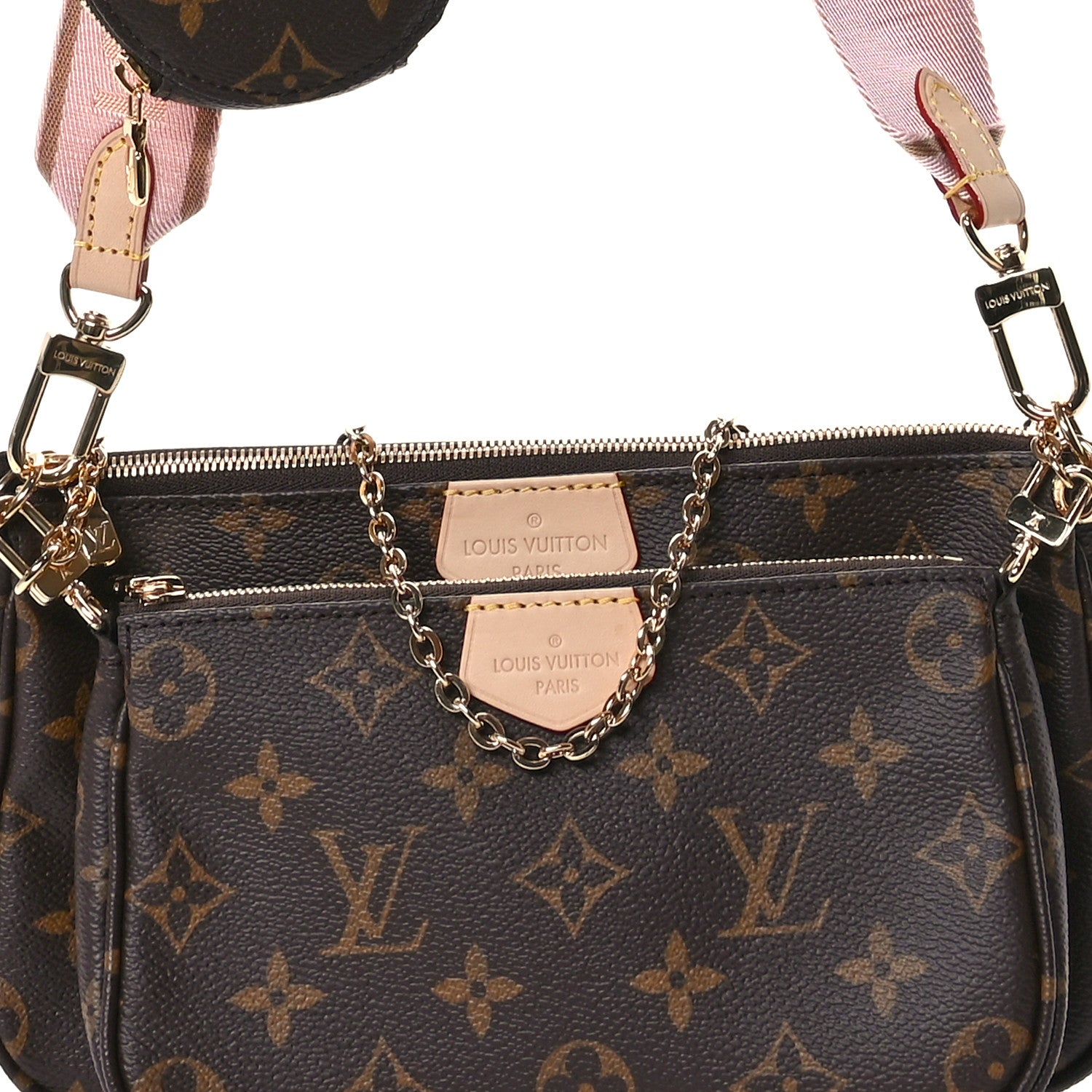 Louis Vuitton Monogram Multi Pochette Accessories Rose Clair 7 of 10