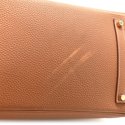 Hermes Togo BIRKIN 35 Gold 12 of 12