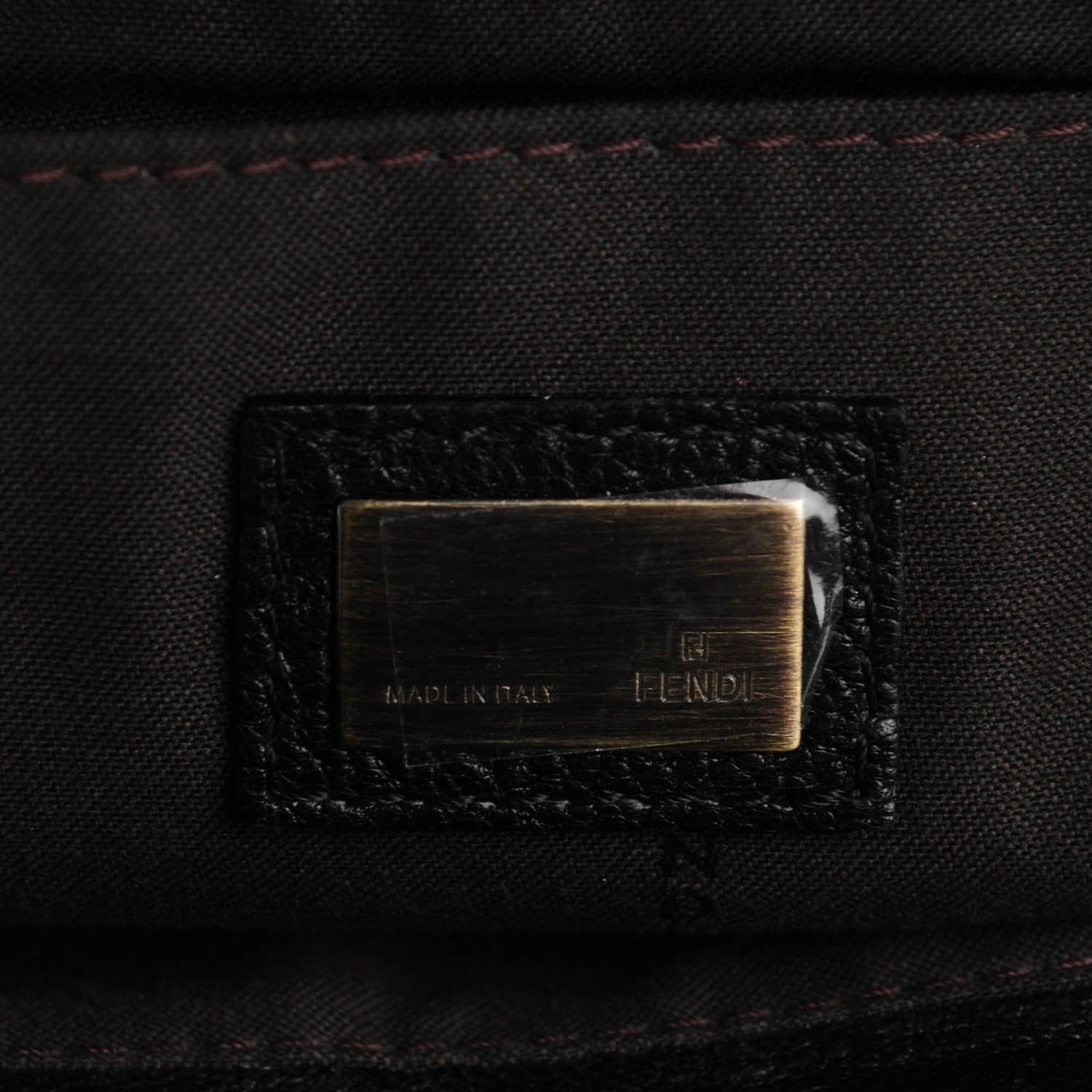 Fendi Nappa Patent B Bag Black 6 of 7