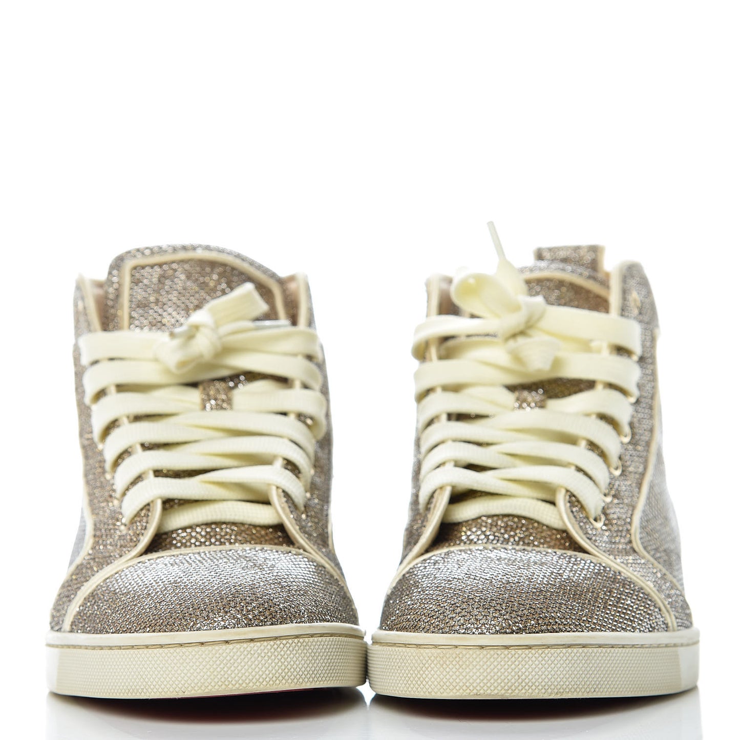 Metallic Lurex Womens Bip Bip Orlato Flat Sneakers 40 Gold