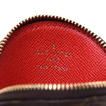 Louis Vuitton Monogram 2017 Christmas Animation Round Coin Purse 8 of 11