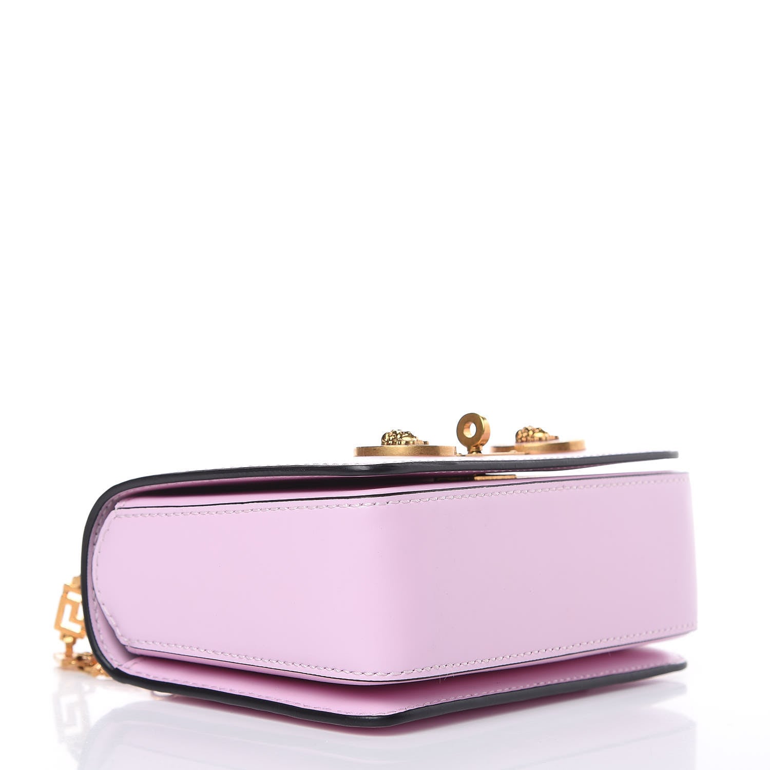 Versace Calfskin Small Icon Chain Bag Pink 4 of 11