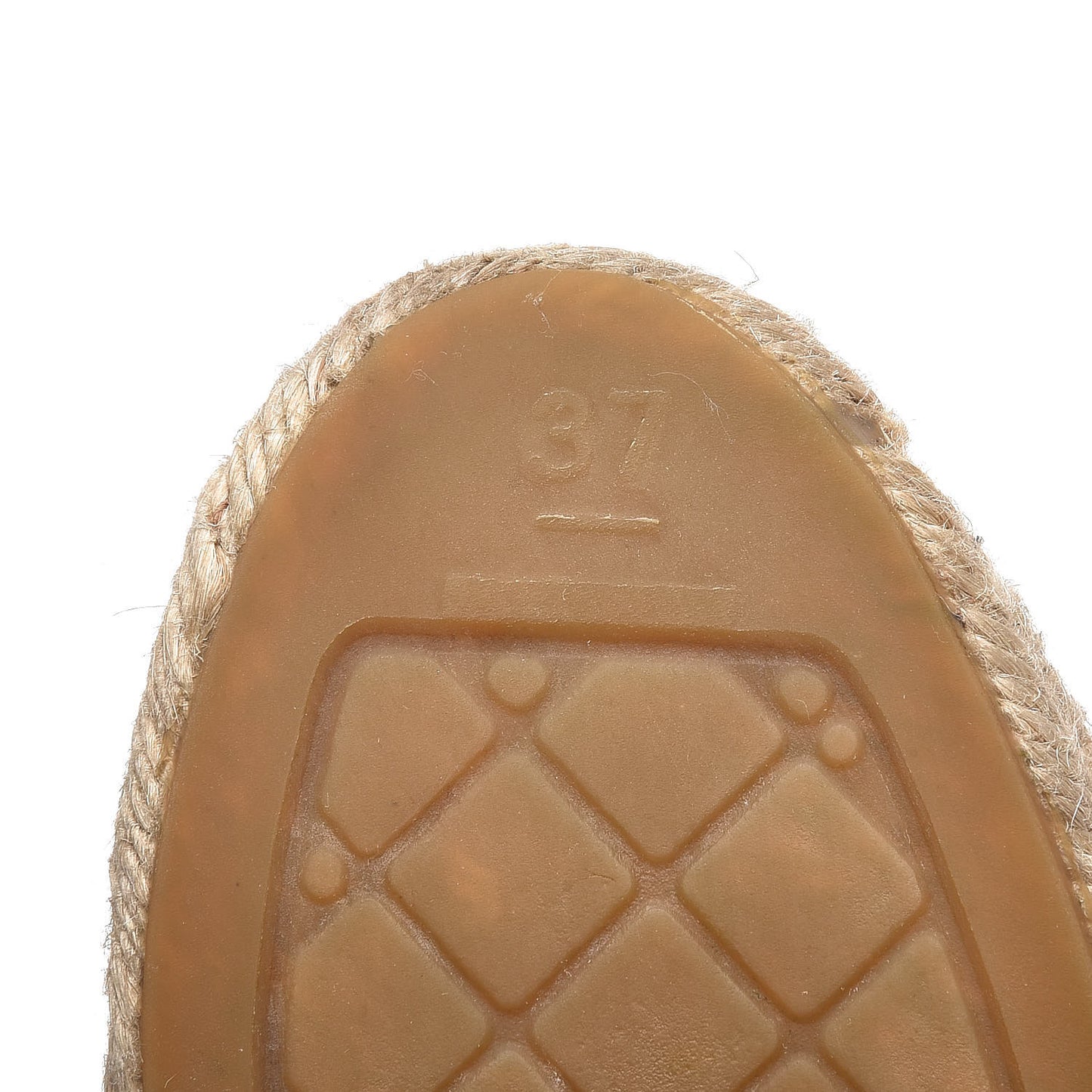 Suede Pearl CC Espadrilles 37 Beige Black