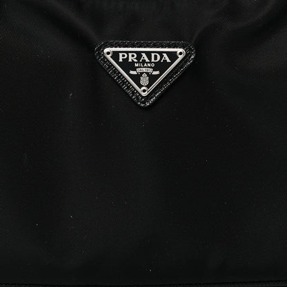 Prada Tessuto Nylon Saffiano Mini Re-Edition 2005 Bag Black 8 of 11