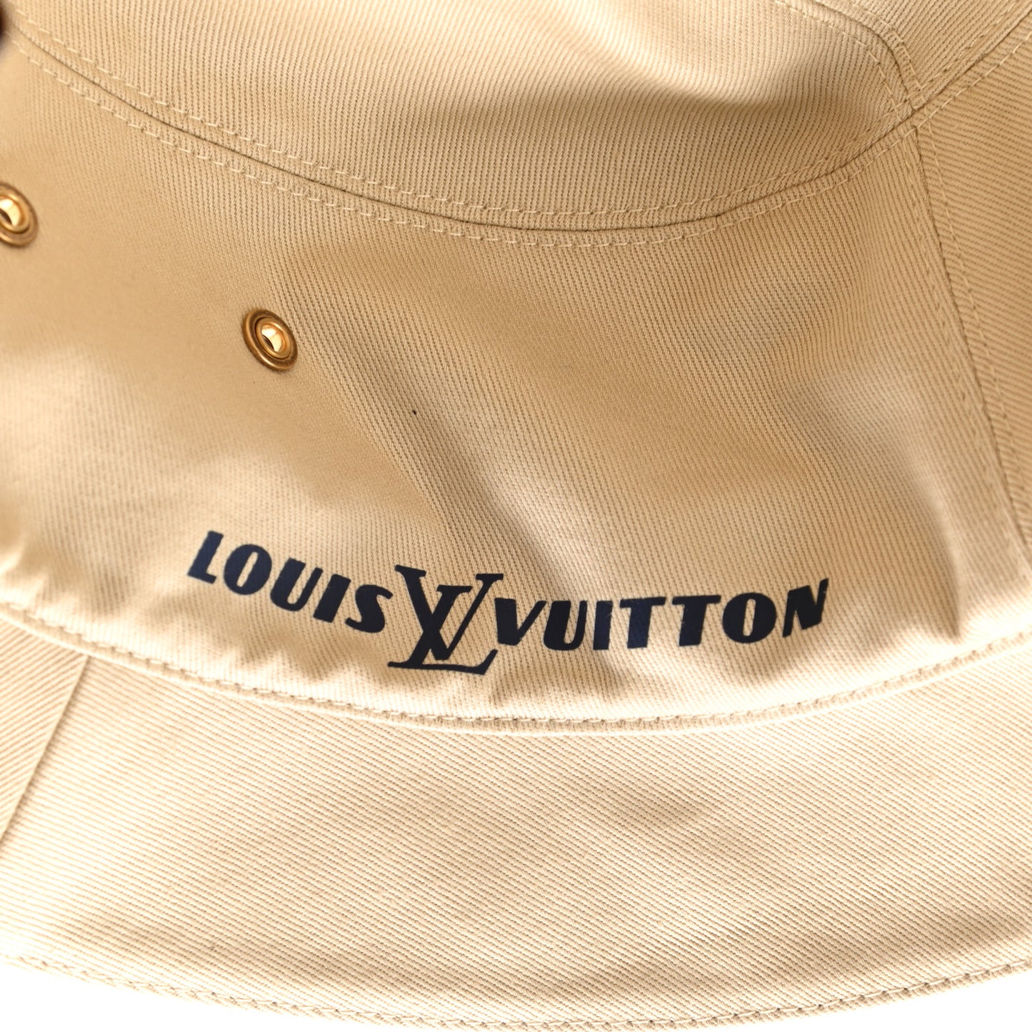 Monogram Denim Reversible Bucket Hat L