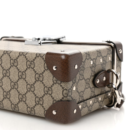 Gucci GG Supreme Monogram Globe-Trotter Beauty Case Brown 10 of 11