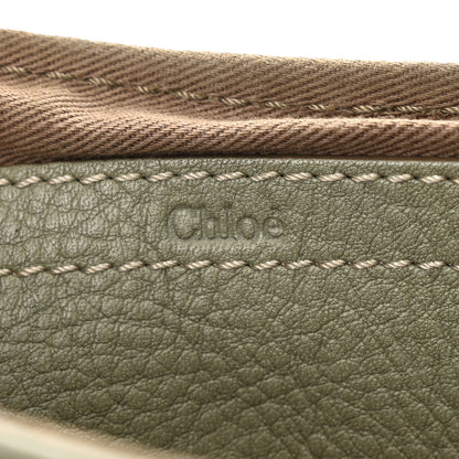 Chloe Calfskin Marcie Pochette Crossbody Bag Baobab Green 6 of 13