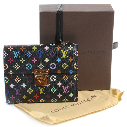 Louis Vuitton Monogram Multicolor Koala Wallet Black 7 of 8