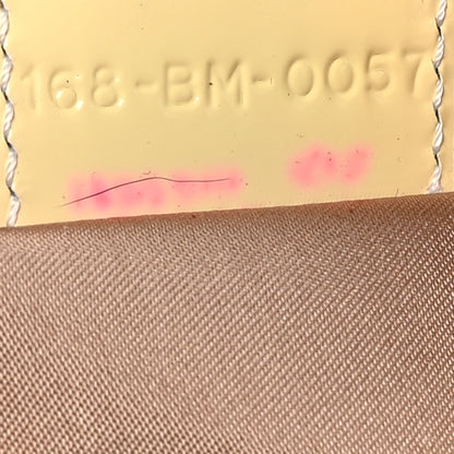 Christian Dior Monogram Patent Tote Ivory 8 of 12