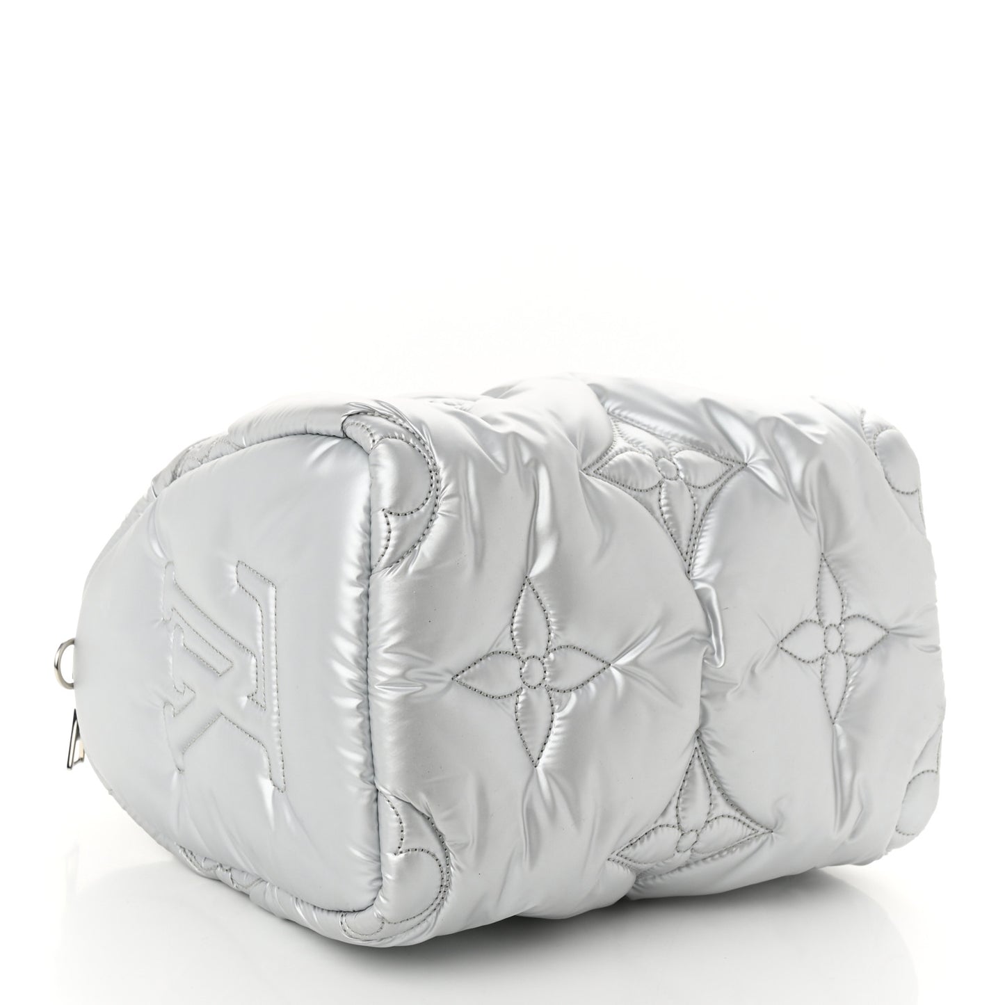 Econyl Mini Monogram Pillow Speedy Bandouliere 25 Silver