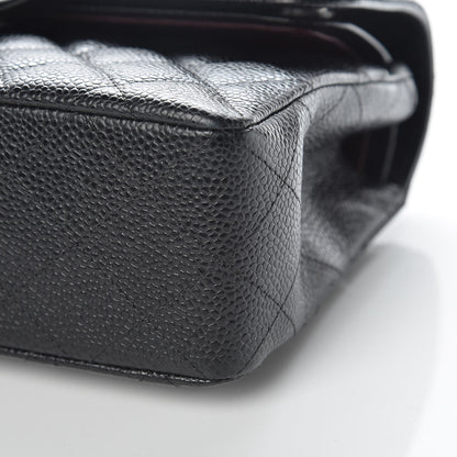 Chanel Caviar Quilted Small Double Flap Black 17 of 18