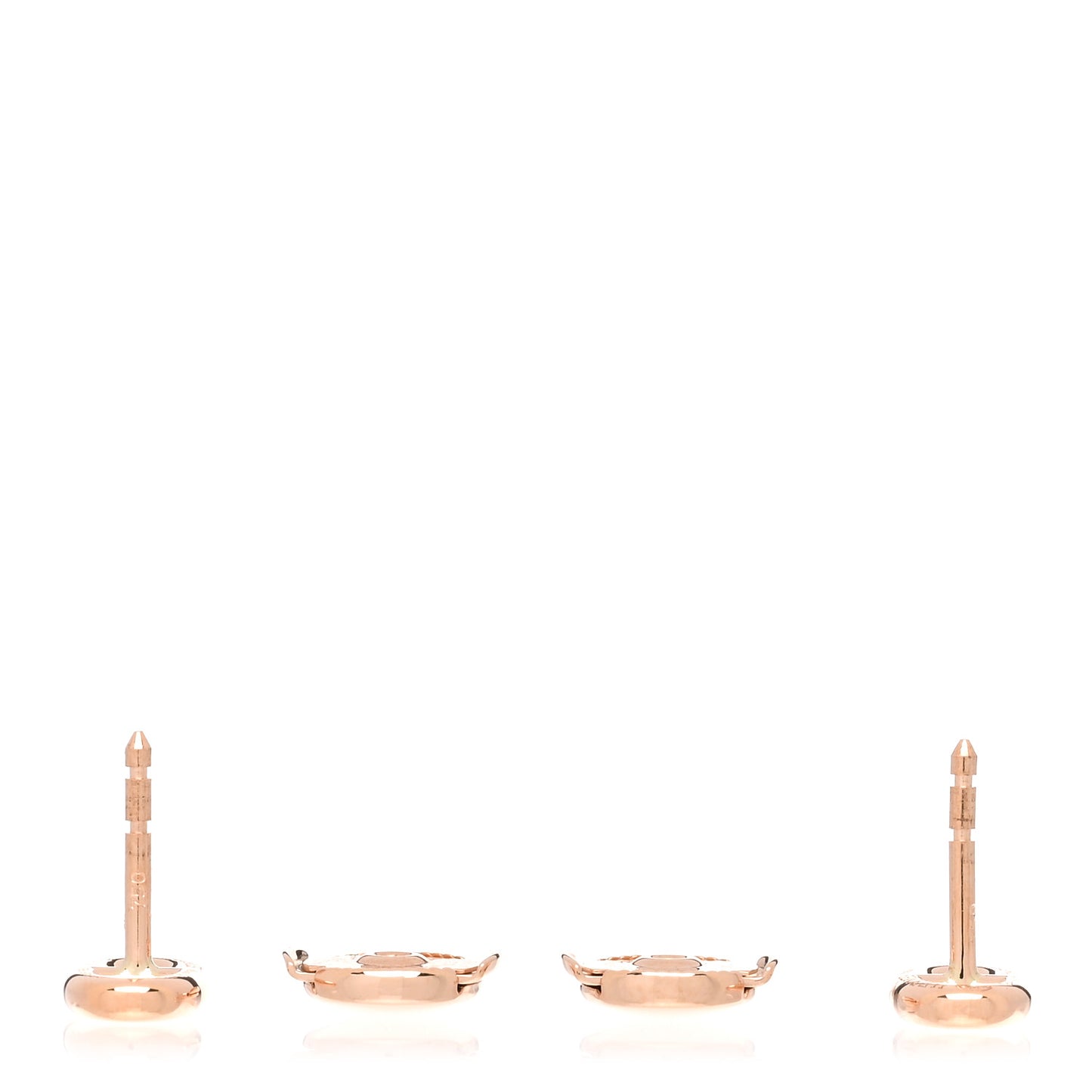 18K Rose Gold TPM Farandole Stud Earrings