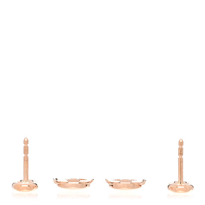 Hermes 18K Rose Gold TPM Farandole Stud Earrings 3 of 5