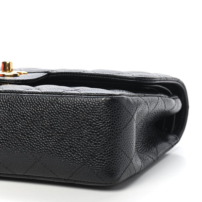 Chanel Caviar Quilted Small Double Flap Black 9 of 9