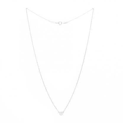 Tiffany Platinum Diamond .17ct Elsa Peretti Diamonds by the Yard Pendant Necklace 3 of 7