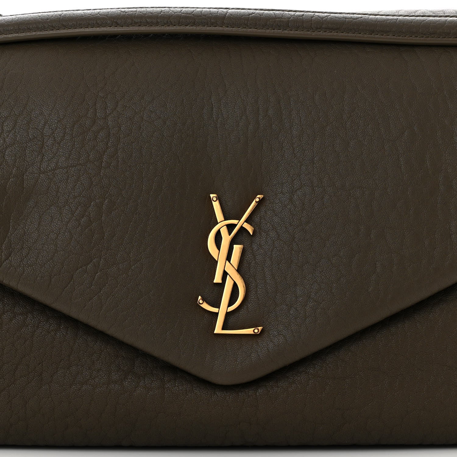 Saint Laurent Grained Lambskin Large Calypso Light Musk 8 of 10