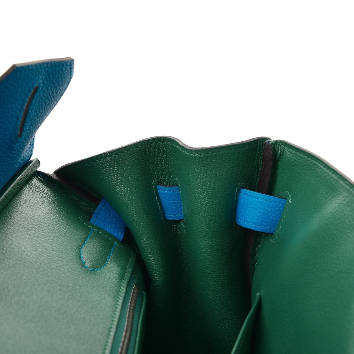 Togo Birkin 30 Bleu Zanzibar Malachite