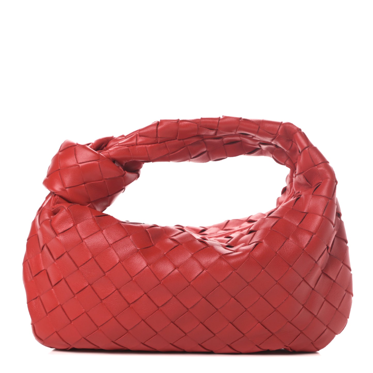Nappa Intrecciato Mini Jodie Red