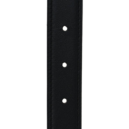 Hermes Swift Epsom 24mm Mini Constance H Belt 80 Black Gold 6 of 7