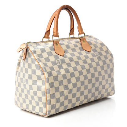 Louis Vuitton Damier Azur Speedy 30 3 of 18