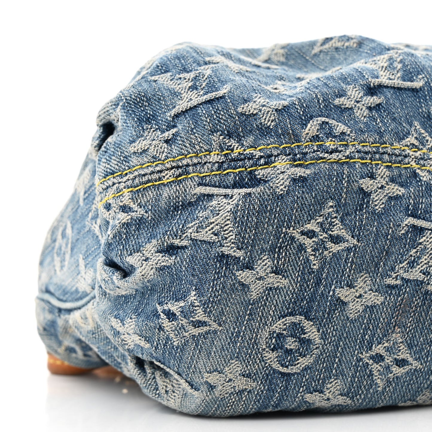 Monogram Denim Pleaty Blue