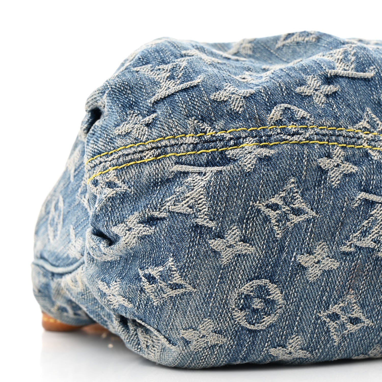 Louis Vuitton Monogram Denim Pleaty Blue 8 of 10