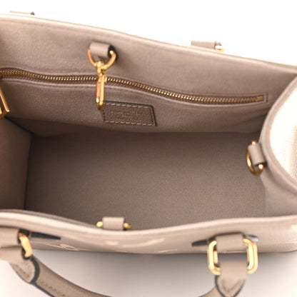 Louis Vuitton Empreinte Monogram Giant Onthego PM Tourterelle Creme 5 of 10