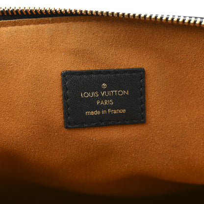 Louis Vuitton Lambskin Embossed Monogram Coussin MM Black 7 of 12