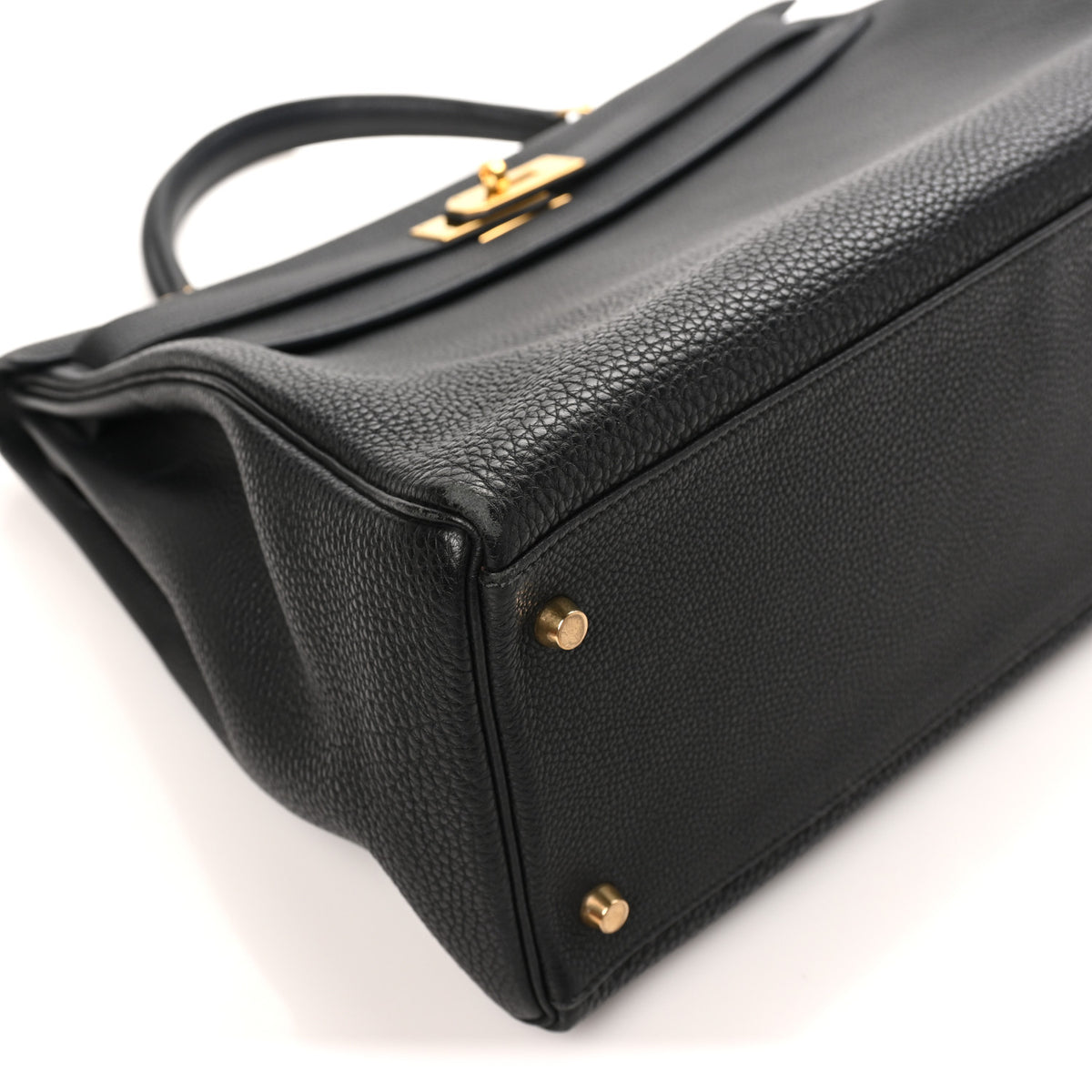 Hermes Togo Kelly Retourne 40 Black 11 of 11