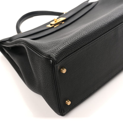Hermes Togo Kelly Retourne 40 Black 11 of 11