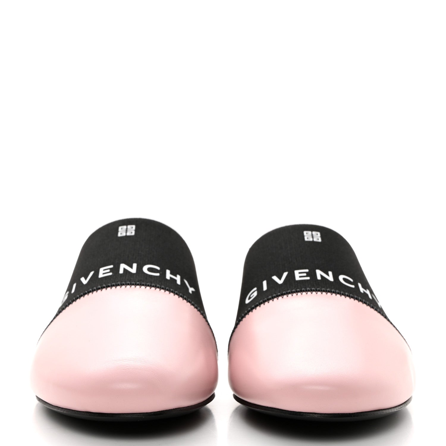 Givenchy Calfskin Bedford Logo Mule Slides 39 Pink 2 of 9