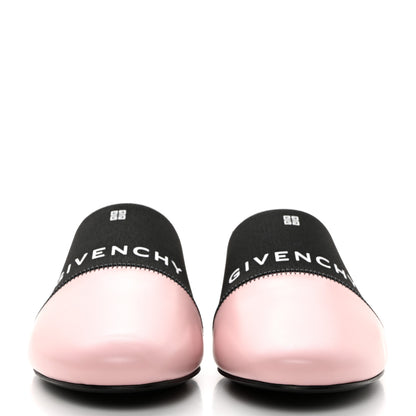 Givenchy Calfskin Bedford Logo Mule Slides 39 Pink 2 of 9