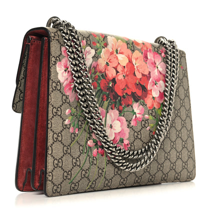 Gucci GG Supreme Monogram Blooms Medium Dionysus Shoulder Bag Beige Multicolor Dry Rose 3 of 10