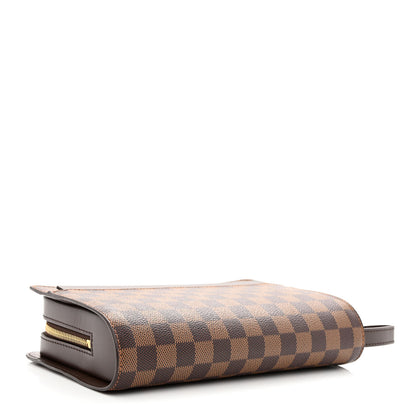 Louis Vuitton Damier Ebene Pochette Saint Louis Clutch 5 of 12
