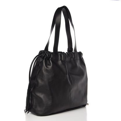Versace Calfskin Day Dreamer Drawstring Bag Black 3 of 13