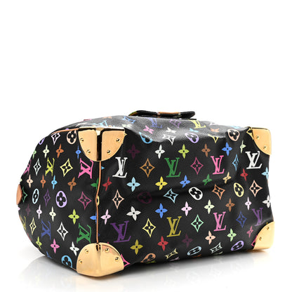 Louis Vuitton Monogram Multicolor Speedy 30 Black 4 of 10