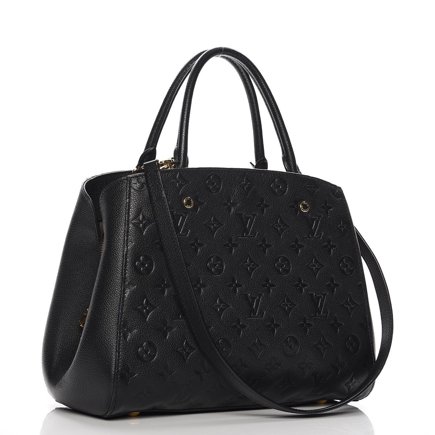 Louis Vuitton Empreinte Montaigne MM Black 4 of 8