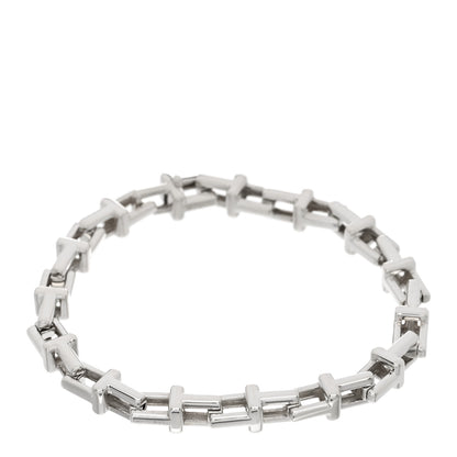 Tiffany Sterling Silver T Chain Bracelet 1 of 5