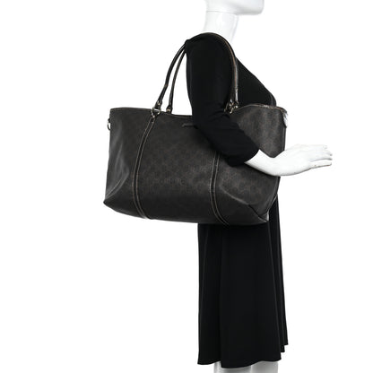 Gucci GG Plus Monogram Large Joy Tote Dark Brown 3 of 16